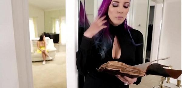  Busty witch Jelena Jensen and the disappointed wife Angela White